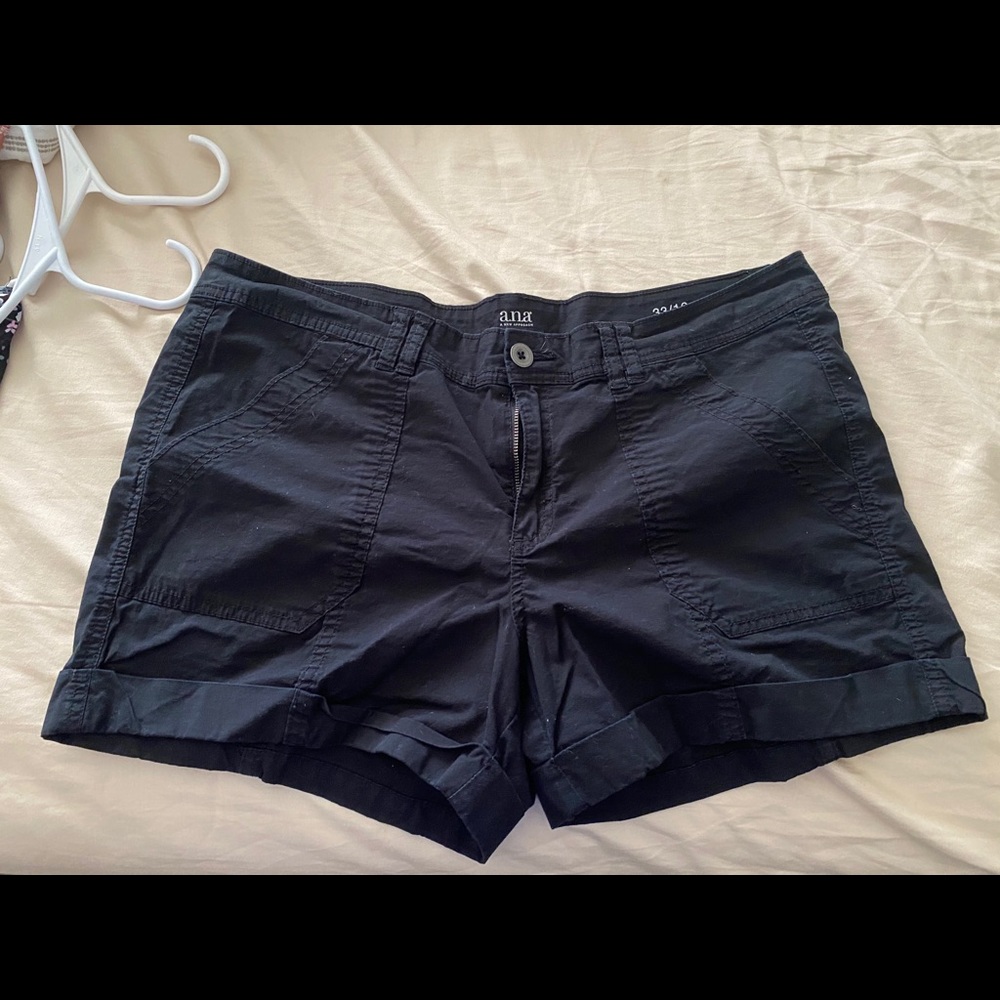 Black size 16 shorts